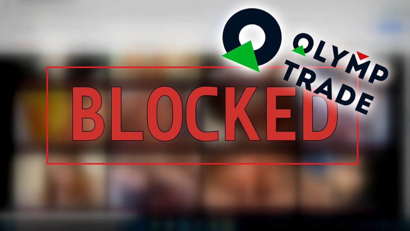 olymp trade blocked account